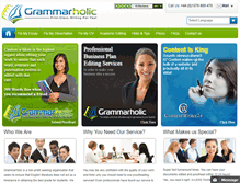 Tablet Screenshot of grammarholic.com